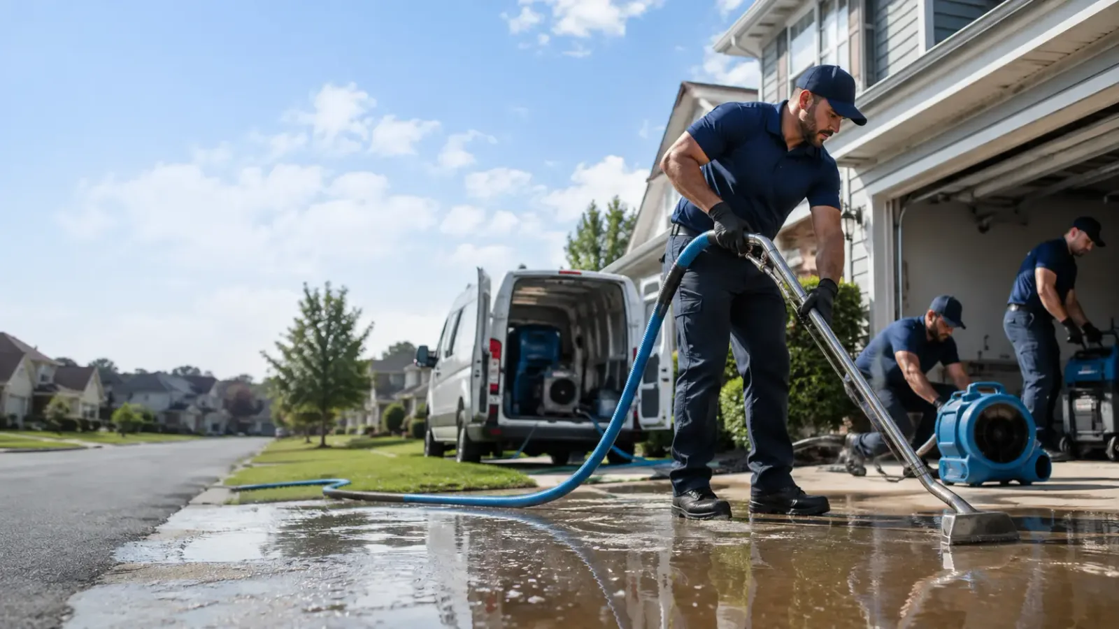Flood Damage Restoration in Haskins, OH